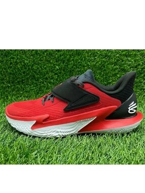 Under Armour Men's Curry Fox 2 Red Black RARE PE